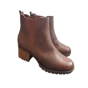 NEW In Box MIA Jody Chelsea Boot In Cognac Size 9.5